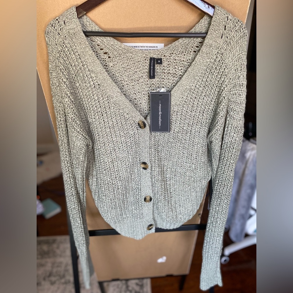 NWT Button Up Neutral Cardigan